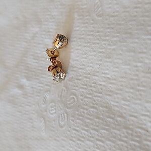 Beautiful golden quartz earrings